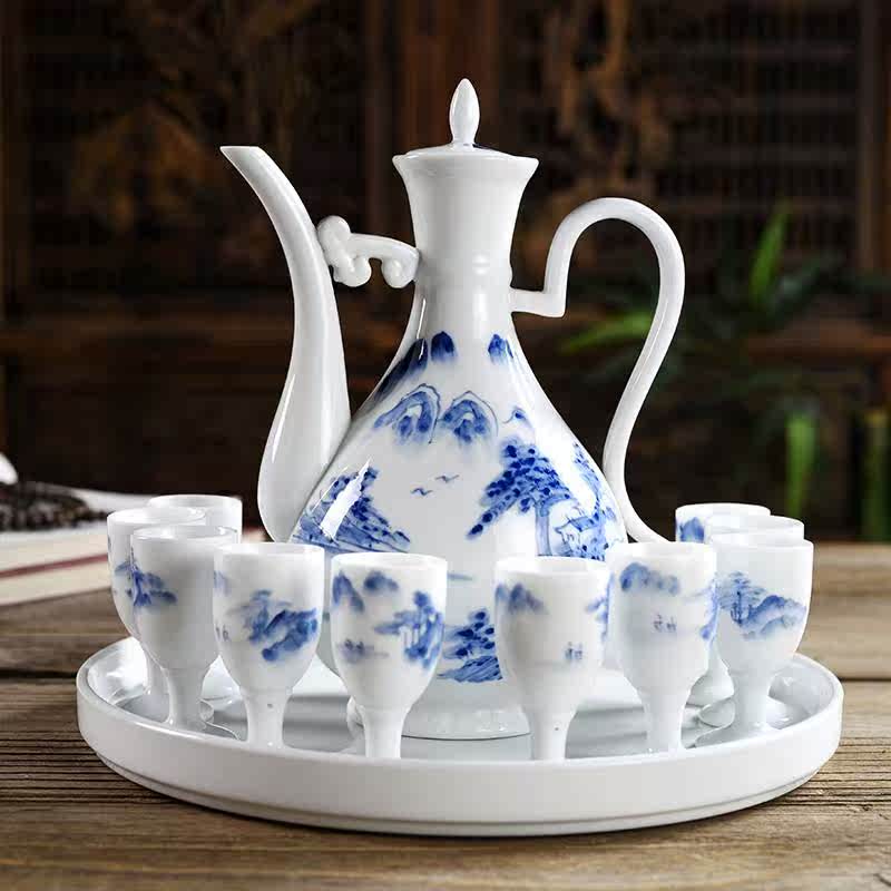 傳統酒杯洋酒黃酒實用結婚禮分酒器個性小號白瓷壹對清酒具情侶在類目 餐飲具, 酒壺/酒杯/酒具, 酒杯中 - 來自Buy2taobao.com提供專業的淘寶代購服務