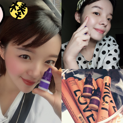 纯韩国进口DMT素颜滴demedicotem精华补水嫩肤美bai