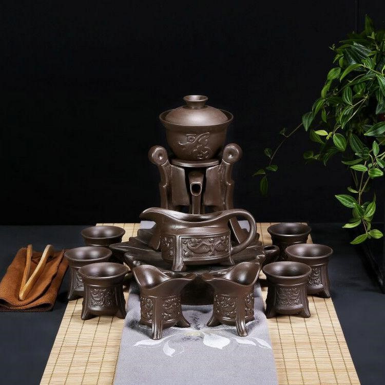 紫砂茶具陶瓷全半自动触碰出水懒人防烫泡茶器茶壶茶杯茶具套装|ruв категории посуда, чайный сервиз, набор чайный сервиз - от Buy2taobao.com для оказания профессиональной услуги покупки агента Taobao
