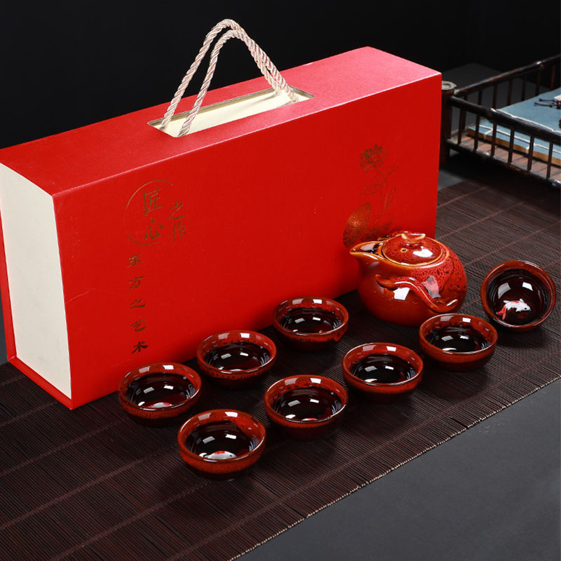 组合办公桌摆件实用简单公司奖品复古高档礼品喝茶茶具套装定制在类目 节庆用品/礼品, 其它节庆用品中 - 来自Buy2taobao.com提供专业的淘宝代购服务