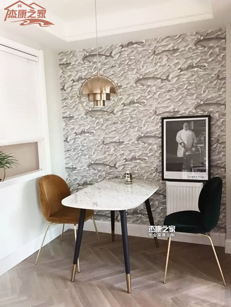 Northern Europe table brass Stainless steel Dining room table Small apartment table Marble dining table and chair Dining Tablein the Residential furniture , Tables , Dining table  category - from Buy2taobao.com to provide professional Taobao agent buy service