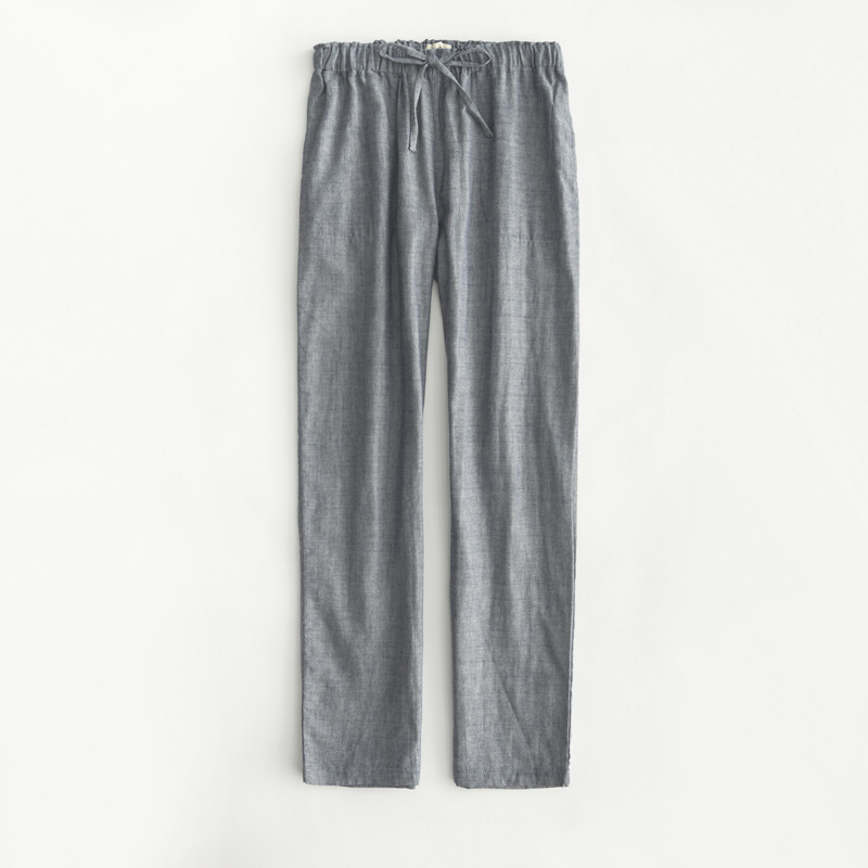 春秋新品!日系睡裤女 纯棉男士家居裤 情侣大码居家裤 棉麻长裤在类目 女士内衣/男士内衣/家居服, 睡裤/家居裤中 - 来自Buy2taobao.com提供专业的淘宝代购服务