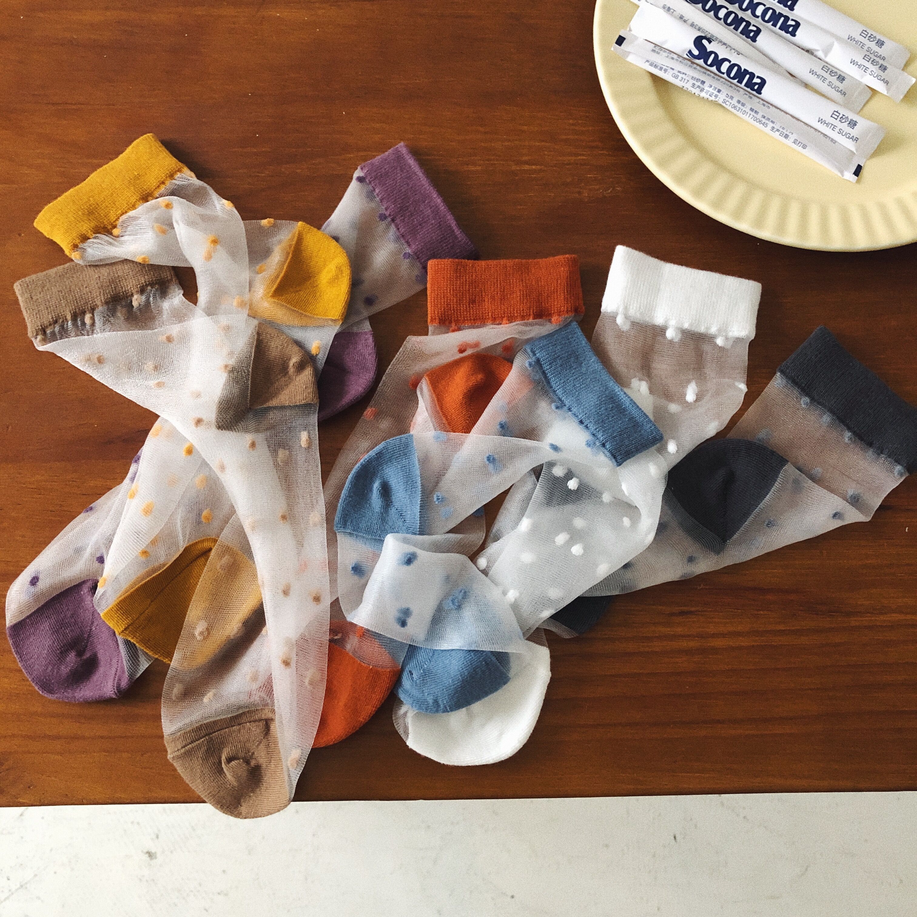 Xin help bra Summer New products ventilation Crystal wire Jacobs Socks student lovely personality Thread Mosaic Socksin the Lingerie/Men's underwear/Tracksuit , Sock/Bottoming socks/Stockings/Legs socks category - from Buy2taobao.com to provide professional Taobao agent buy service