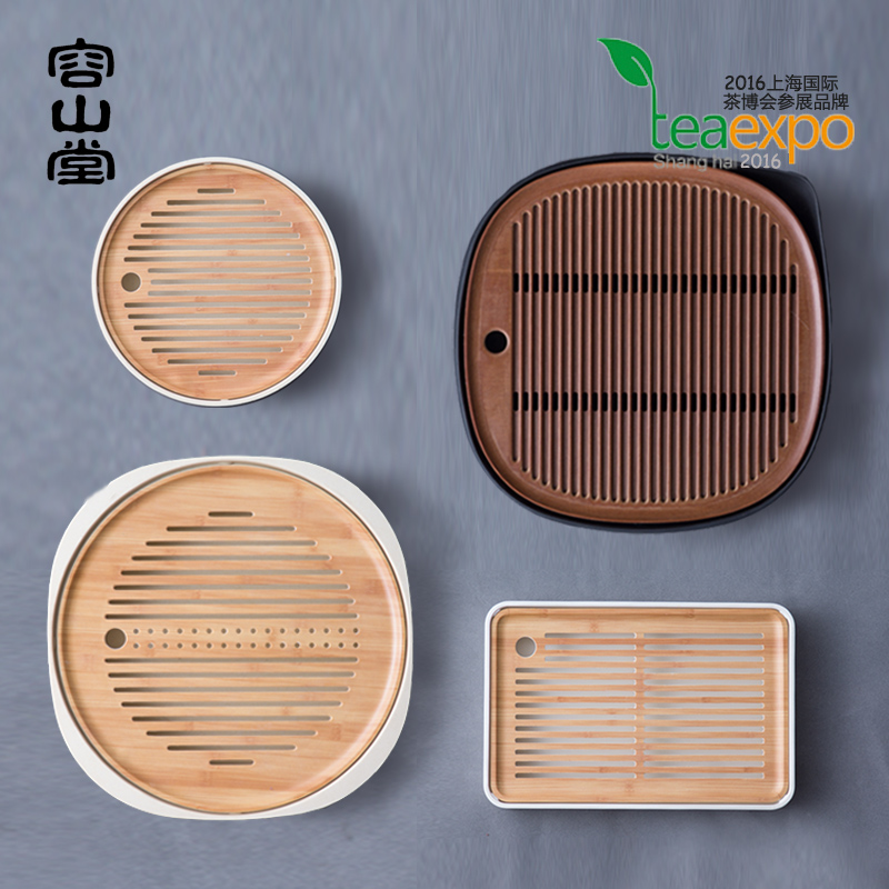 容山堂 电木干泡台盛水茶台家用小茶盘干泡盘竹制壶承功夫茶具在类目 餐饮具, 茶具, 茶盘中 - 来自Buy2taobao.com提供专业的淘宝代购服务