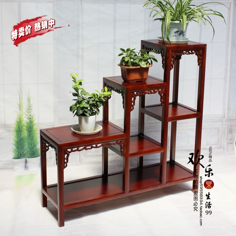 a living room solid wood woodiness multi-storey Flower trellis Shelf Elm To fake something antique Flower trellis indoor Scindapsus Flowerpot holder Shelfin the Residential furniture , Shelf , Flower/Spend a few category - from Buy2taobao.com to provide professional Taobao agent buy service