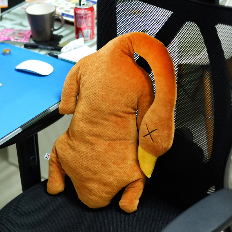 Park Place Nanjing Plum blossom Hotak Plush Roasted Duck doll Office Siesta Cushion Pillows birthday giftin the Home Fabric , Pillow/Pillow category - from Buy2taobao.com to provide professional Taobao agent buy service