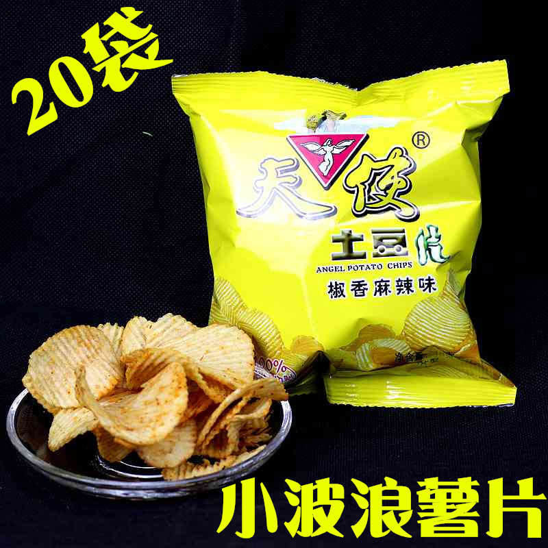 包邮 天使土豆片 薯片办公休闲食品18克X20袋 经典怀旧零食大礼包|ruв категории закуски/орехи/специальность, печенье/расширение, закуски - от Buy2taobao.com для оказания профессиональной услуги покупки агента Taobao