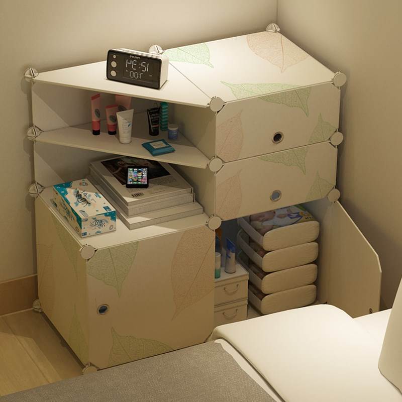 宿舍简易塑料床头柜组装储物柜简约现代经济型小收纳柜子床边卧室在类目 住宅家具, 柜类, 床头柜中 - 来自Buy2taobao.com提供专业的淘宝代购服务