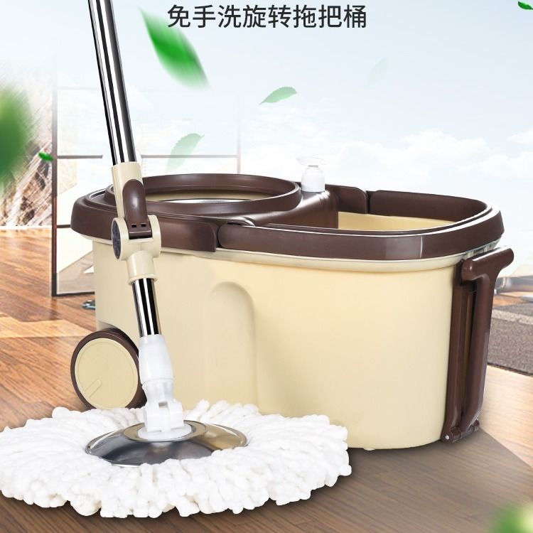旋转式免手洗懒人拖把家用拖地神器干湿两用自动甩水地拖布墩布桶|msdalam kategori kehidupan elektrik, Mop wap - dari Buy2taobao.com untuk memberikan perkhidmatan ejen Taobao profesional membeli
