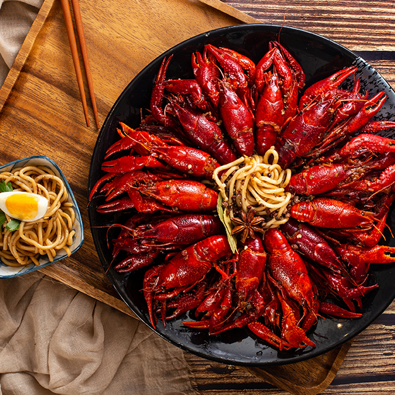 秘之醉小龙虾熟食速食鲜活烧制十三香麻辣味4-6钱约17-22只|msdalam kategori daging perikanan/Buah-buahan segar dan sayur-sayuran/dimasak, makanan laut/produk akuatik/produk, udang, udang Produk - dari Buy2taobao.com untuk memberikan perkhidmatan ejen Taobao profesional membeli