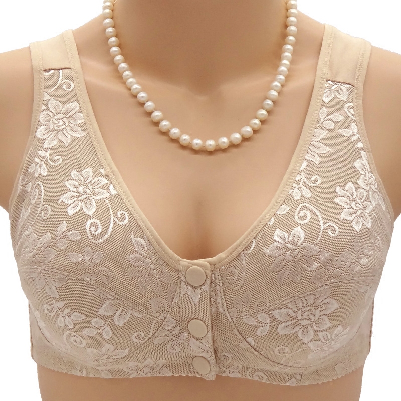 Middle-aged and elderly people Cotton bra ACC mom Vest type Wireless Bra the elderly XL Underwearin the Lingerie/Men's underwear/Tracksuit , Bra category - from Buy2taobao.com to provide professional Taobao agent buy service