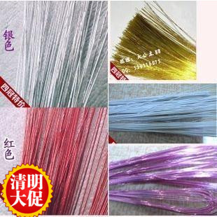 絲網花材料絲襪花 花骨各色鐵絲20根2元銀蔥鐵絲20號特粗在類目 鮮花速遞/花卉仿真/綠植園藝, DIY仿真花材料, 製作材料(新), 鐵絲中 - 來自Buy2taobao.com提供專業的淘寶代購服務