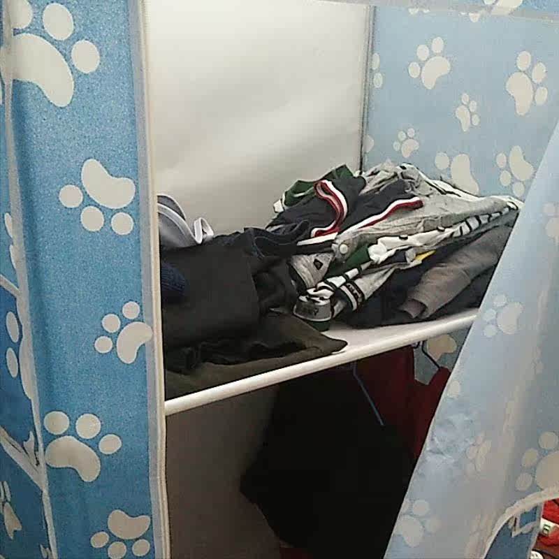 加厚简约学生收纳柜简易衣架单衣柜租房布艺全封闭挂衣橱钢架储物|ruв категории жилой мебели, кабинет, гардероб - от Buy2taobao.com для оказания профессиональной услуги покупки агента Taobao
