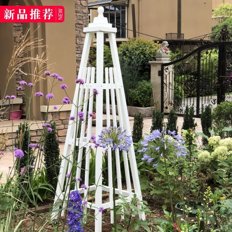 花架宝塔花架藤本植物攀爬花架防腐木实木藤月爬藤欧美铁线莲支架|ruв категории доставка цветов/цветок моделирования/растения садоводства, ваза/цветок/горшок/цветок (новый), цветок - от Buy2taobao.com для оказания профессиональной услуги покупки агента Taobao