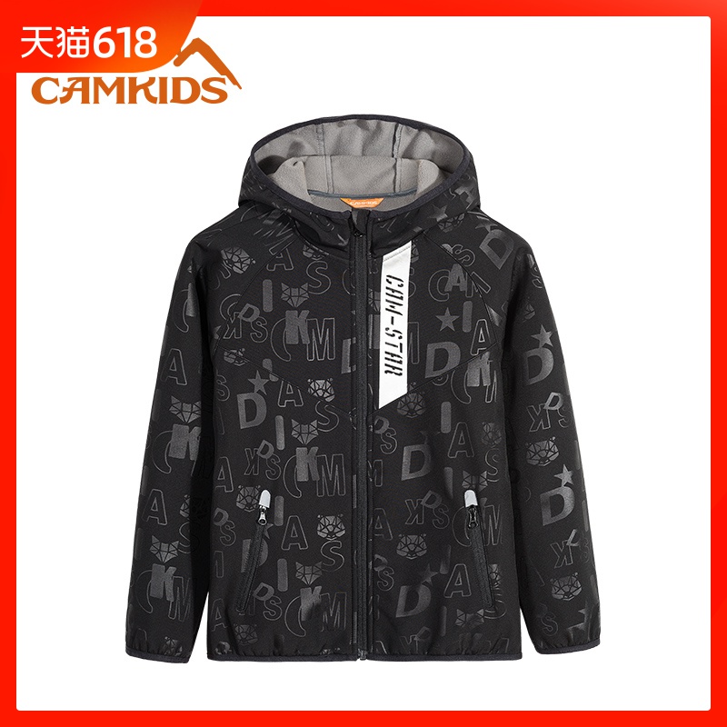 camkids垦牧童装2019新款儿童软壳衣男童中大童户外防风薄绒外套在类目 童装/婴儿装/亲子装, 儿童户外服, 儿童软壳衣中 - 来自Buy2taobao.com提供专业的淘宝代购服务