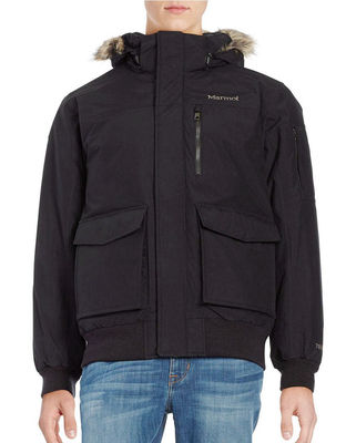 现货 土拨鼠 marmot stonehaven 男装连帽羽绒服 700蓬 81680