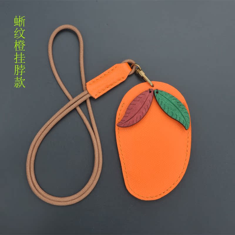 Original The first layer cowhide lovely Mango Card package Pure handwork fruit halter Ferrule Access Control Metro Cardin the Personalized custom/Design Services/DIY , Custom clothing bags , Custom bags , Card sets/Card package/Wallet category - from Buy2taobao.com to provide professional Taobao agent buy service