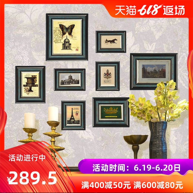 solid wood Photo wall Photo frame Background wall a living room Restaurant Modern minimalist Frame Wall hanging American style Retro Do the oldin the Home accessories , Photo/Photo Wall , Photo Wall category - from Buy2taobao.com to provide professional Taobao agent buy service