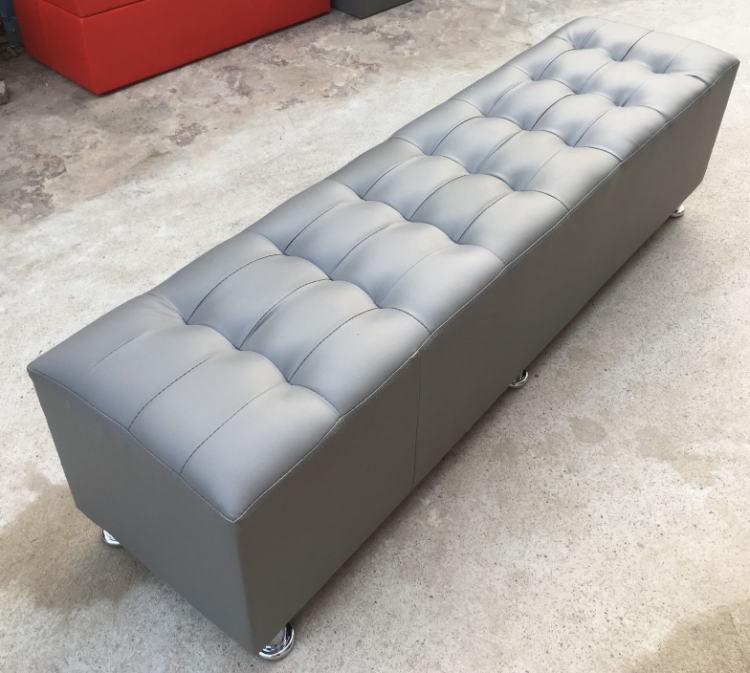fashion grey couture Shoe changing stool Barber Shop Rest stool Dressing room Strip sofa stoolin the Residential furniture , Class Seats , Stools , Low stool category - from Buy2taobao.com to provide professional Taobao agent buy service