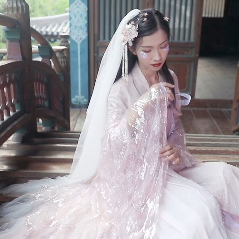 mermaid Tenth anniversary daily full dress new pattern Flower wedding tradition Paige Hanfu Ruskirt Big sleevesin the Women's clothing/Boutique , Costume/National costume/Stage costumes , National costume/Costumes category - from Buy2taobao.com to provide professional Taobao agent buy service