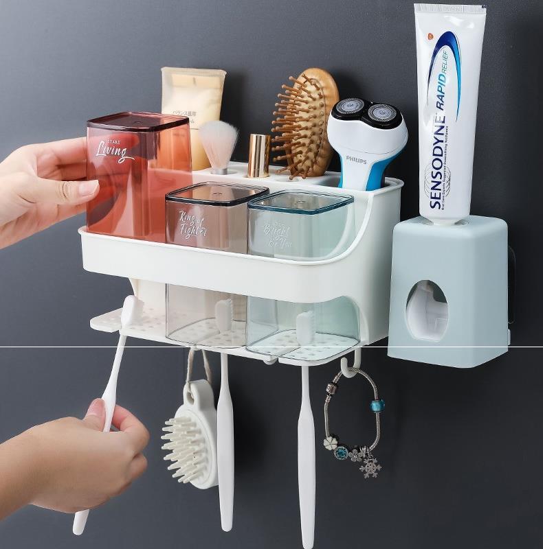TOILET multi-function toothbrush Shelf Suction wall Wall mounted Brush teeth Cups Tooth-cylinder Free punch Wash and rinse suitin the Family/Personal Cleaning Tools , Sanitary appliances/Bathroom accessories , Toothbrush holder/Teeth bench category - from Buy2taobao.com to provide professional Taobao agent buy service