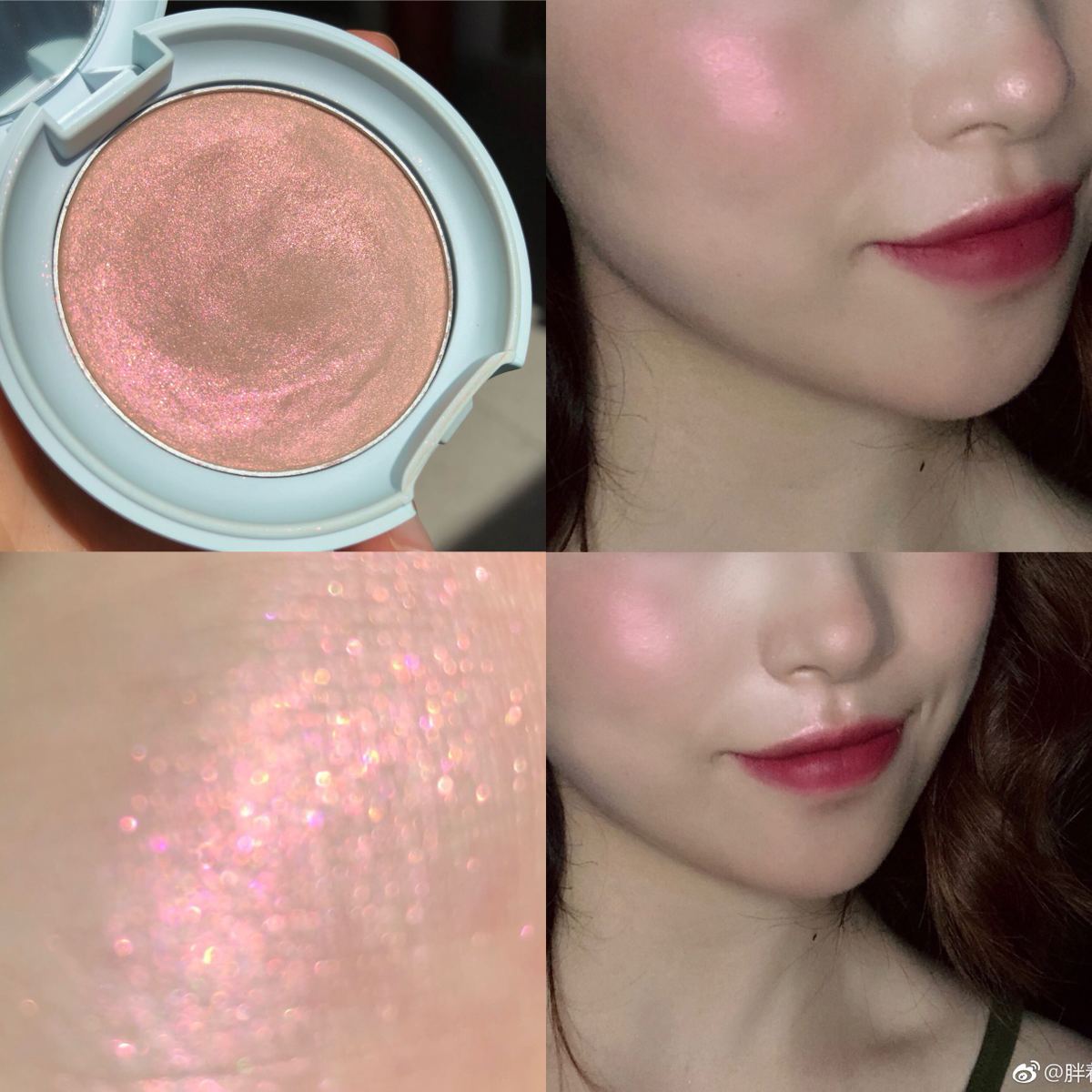 Owner recommended the republic of korea 16brand Mochi High-light powder Polarized Pink and purple Creamyin the Makeup/Perfume/Beauty tools , Powder category - from Buy2taobao.com to provide professional Taobao agent buy service