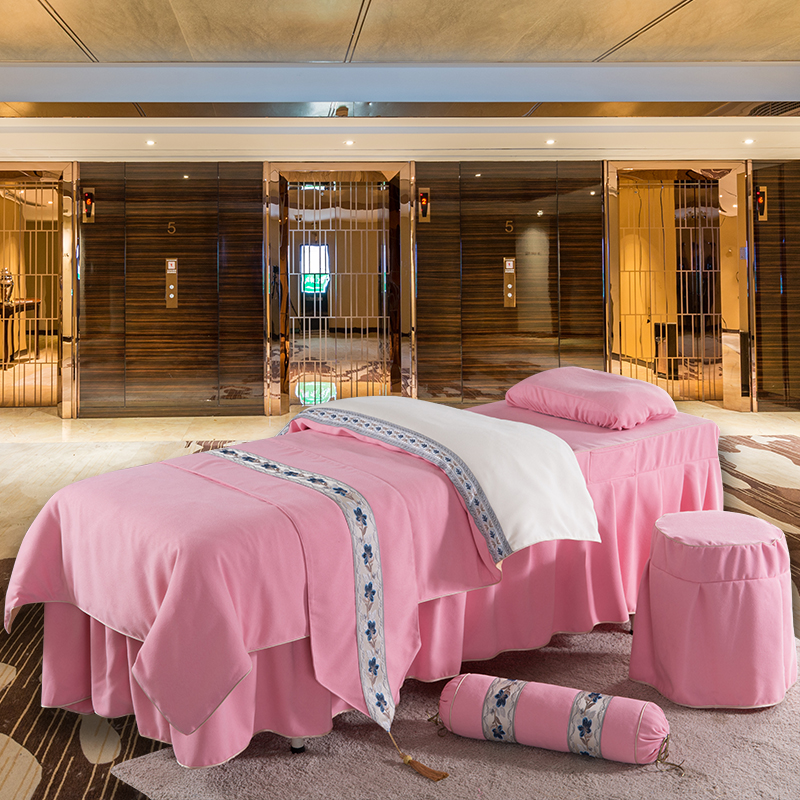 cosmetology Bedspread Four piece suit Upscale full massage physiotherapy Body Bed Bedcover Simplicity Beauty Bedclothesin the Bedclothes , Bedspread category - from Buy2taobao.com to provide professional Taobao agent buy service