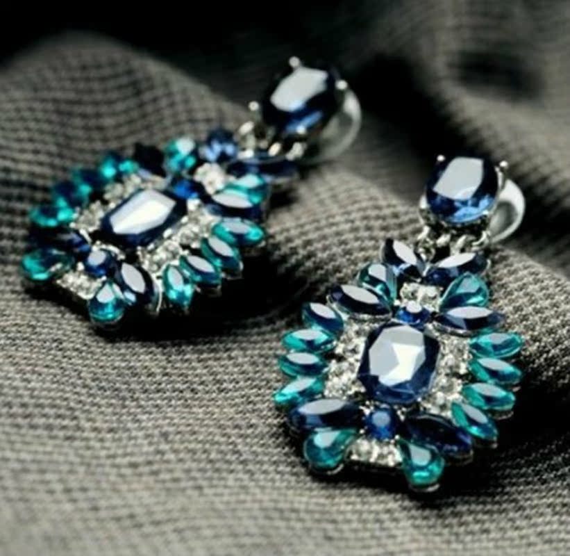 Fashion Design Stunning Shining Blue Rhinestones Pearls crys|msdalam kategori elektronik/Electrician, lain - dari Buy2taobao.com untuk memberikan perkhidmatan ejen Taobao profesional membeli