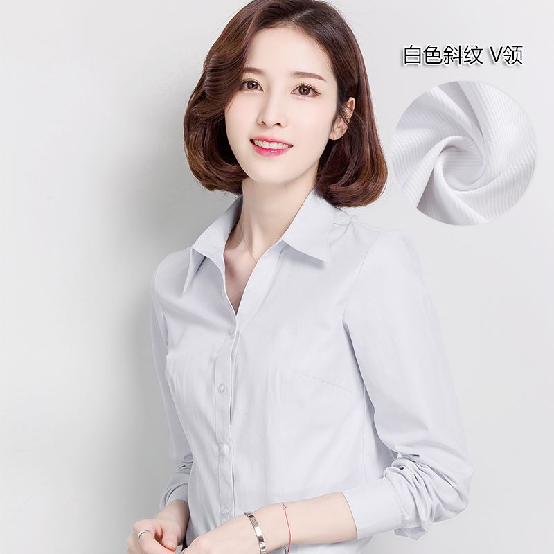 职业衬衣时尚修身工装职业装衬衫女春装工作白色走光加绒保暖蝴蝶在类目 女装/女士精品, 衬衫中 - 来自Buy2taobao.com提供专业的淘宝代购服务