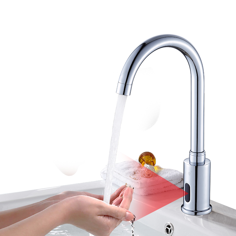All copper fully automatic Induction water tap Infrared Hand-washing Wash basin intelligence coldly Induction Faucetin the Decoration main material , Toiletries , Commercial bathroom , Sensor faucet category - from Buy2taobao.com to provide professional Taobao agent buy service
