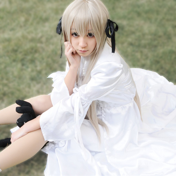 Empty edge of the COS Kasugano dome Dome sister cos white daily Dress cosplay Clothing Spotin the Women's clothing/Boutique , Costume/National costume/Stage costumes , National costume/Costumes category - from Buy2taobao.com to provide professional Taobao agent buy service