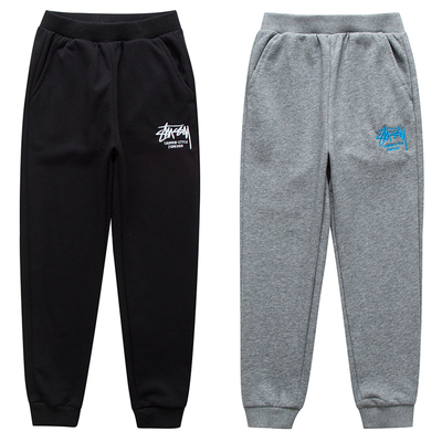 巴拉Bala男童秋款裤子2019新款中大童春秋运动长裤休闲纯棉裤子