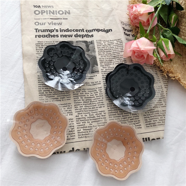 summer ventilation Sticker Chest paste Repeat Use papilla Bump black skin colour Flower Underwear Sternumin the Lingerie/Men's underwear/Tracksuit , Milk paste category - from Buy2taobao.com to provide professional Taobao agent buy service