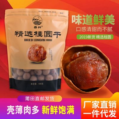 拍1送1共2斤 干桂圆批发桂圆干龙眼干500g包邮桂圆肉龙眼肉非无核
