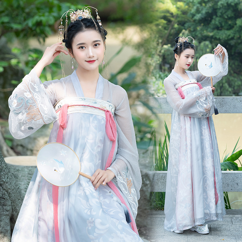 古典舞演出服女飘逸新款中国风伞舞蹈服装风筝误仙女古风汉服成人|msdalam kategori adat peribadi/Design Services/DIY, 工装定制, 工作服定制 - dari Buy2taobao.com untuk memberikan perkhidmatan ejen Taobao profesional membeli