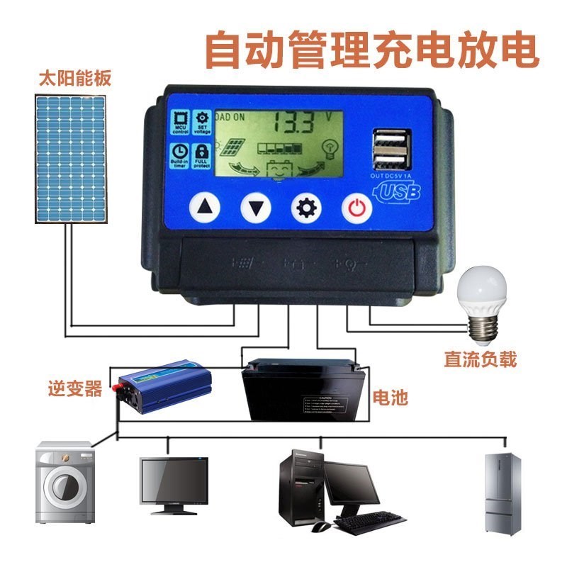 quality solar energy controller 12v24v30a automatic transformation Photovoltaic panels electricity generation system assembly controllerin the Hardware/Tool , Solar , Solar Charger category - from Buy2taobao.com to provide professional Taobao agent buy service