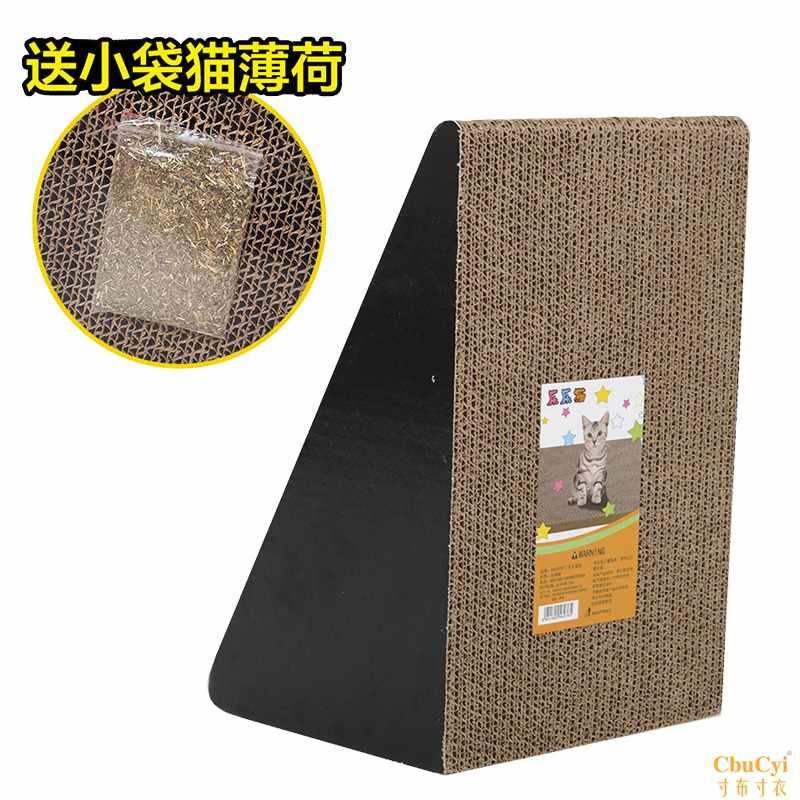 墙角猫抓板三角形猫咪练爪子板猫猫磨爪器耐磨猫窝大号猫爪板立式|ruв категории животное/Животное питание и принадлежностей, кошка/собака игрушка, Кошка ловит плита - от Buy2taobao.com для оказания профессиональной услуги покупки агента Taobao