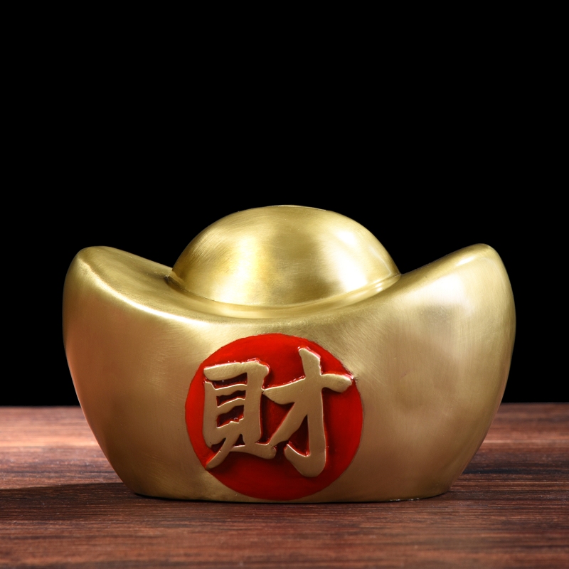 百纳源 纯铜元宝摆件财字元宝存钱罐家居客厅装饰工艺品彩铜元宝在类目 节庆用品/礼品, 创意礼品, 储蓄罐中 - 来自Buy2taobao.com提供专业的淘宝代购服务