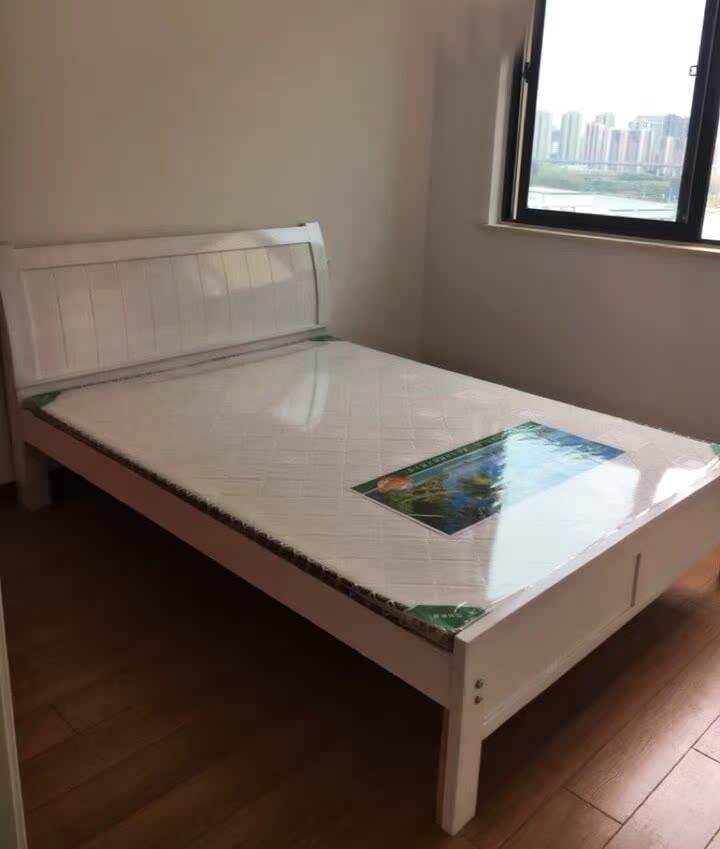 家具合肥 合肥1.2米1.5米实木双人床杉木床板出租房合肥 只发家具|ruв категории жилой мебели, кровать класса, деревянные кровати - от Buy2taobao.com для оказания профессиональной услуги покупки агента Taobao
