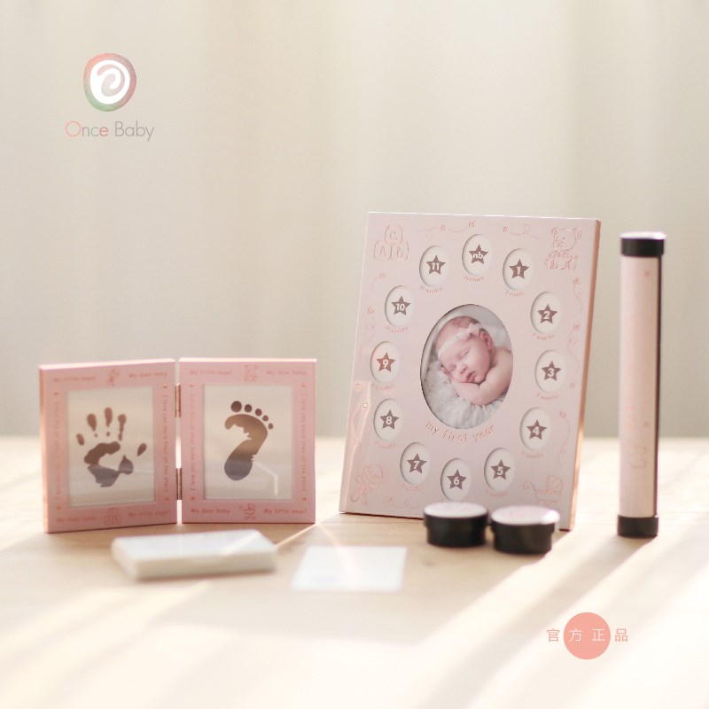 OnceBaby宝宝婴儿新生儿手足印泥儿童满月百天手脚印泥乳牙盒纪念在类目 玩具/童车/益智/积木/模型, 宝宝纪念品/个性产品, 手脚印中 - 来自Buy2taobao.com提供专业的淘宝代购服务