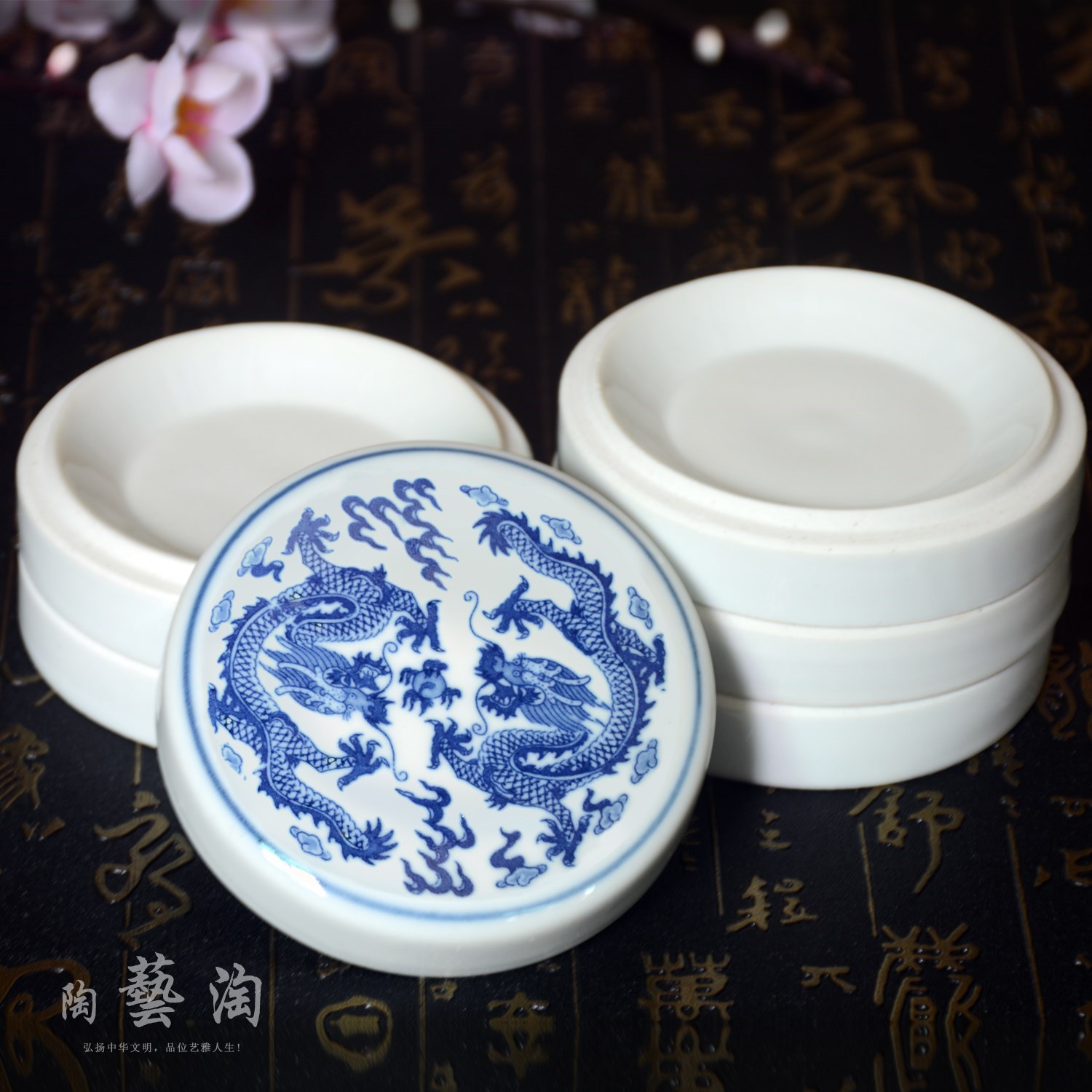 Watercolor palette lovely Chinese painting Art Major Painted plate Watercolor Gouache Pigment Singles beginner ceramicsin the Toy/Childs/Puzzle/Building block/Model , Painting Supplies , Palette category - from Buy2taobao.com to provide professional Taobao agent buy service