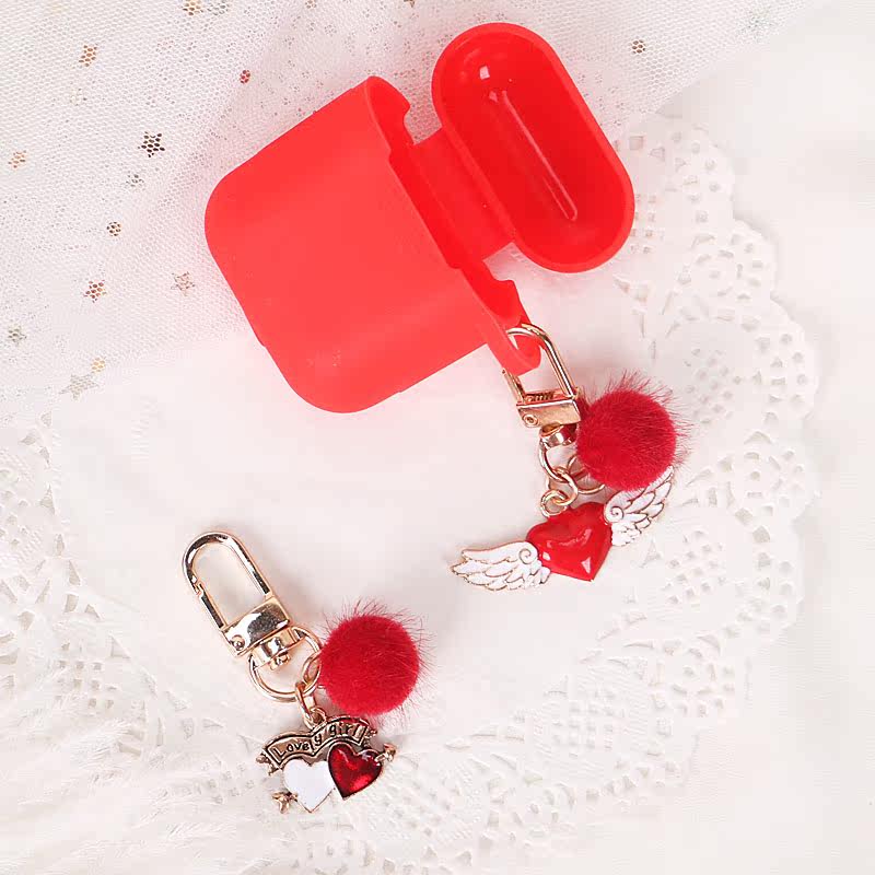 love Angel wings Apple airpods smart cover Pendant Pendants Key buckle Hearts Japan and South Koreain the 3C Digital Accessories, MP3/MP4 Fitting , Headphone Accessories category - from Buy2taobao.com to provide professional Taobao agent buy service