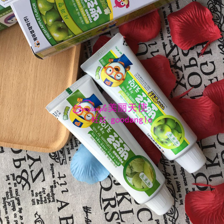 the republic of korea Boo Lele children toothpaste Little penguin Decayed tooth 90 Cantaloupe Applein the Care cleaners/Sanitary napkins/Paper/Aromatherapy , Shampoo bath/Personal cleanliness , Oral Care , Toothpaste category - from Buy2taobao.com to provide professional Taobao agent buy service