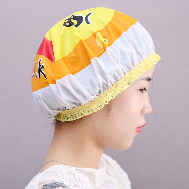 防水浴帽洗澡女款淋浴帽儿童卡通成人帽厨房防油烟帽子防尘帽头套在类目 家庭/个人清洁工具, 个人洗护清洁用具, 浴帽中 - 来自Buy2taobao.com提供专业的淘宝代购服务
