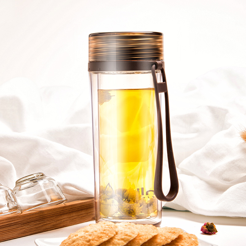 bianli Happy Times Plastic Shell Glass Internal bile Tea glass 300ml men and women business affairs Strainer 3138in the Outdoor/Mountaineer/Camping/Travel Goods , Drinking utensils/Water container , Cups category - from Buy2taobao.com to provide professional Taobao agent buy service