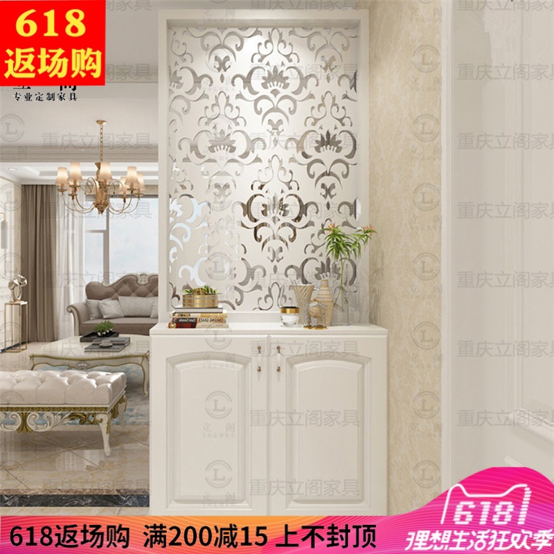 Paint Entrance cabinet Carved Partition cabinet The door Shoe cabinet multi-function Vestibular Ark Modern simplicity partition screen a living roomin the Residential furniture , Cabinet , Foyer/Entrance cabinet category - from Buy2taobao.com to provide professional Taobao agent buy service
