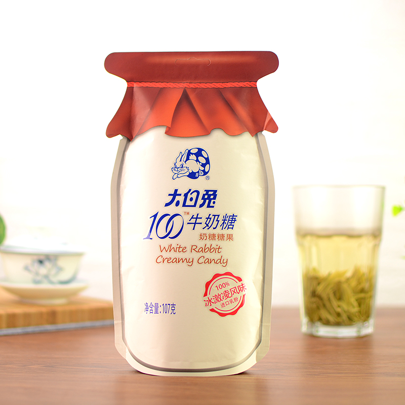 上海特产大白兔100牛奶糖提拉米苏黑糖冰激凌107g*3袋零食喜糖果在类目 零食/坚果/特产, 糖果零食/果冻/布丁, 糖果中 - 来自Buy2taobao.com提供专业的淘宝代购服务
