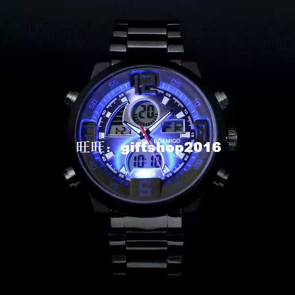 Men military sports watches Dual Time Quartz Analog Digital在類目 樂器/吉他/鋼琴/配件, 兒童玩具樂器, 兒童搖鈴中 - 來自Buy2taobao.com提供專業的淘寶代購服務
