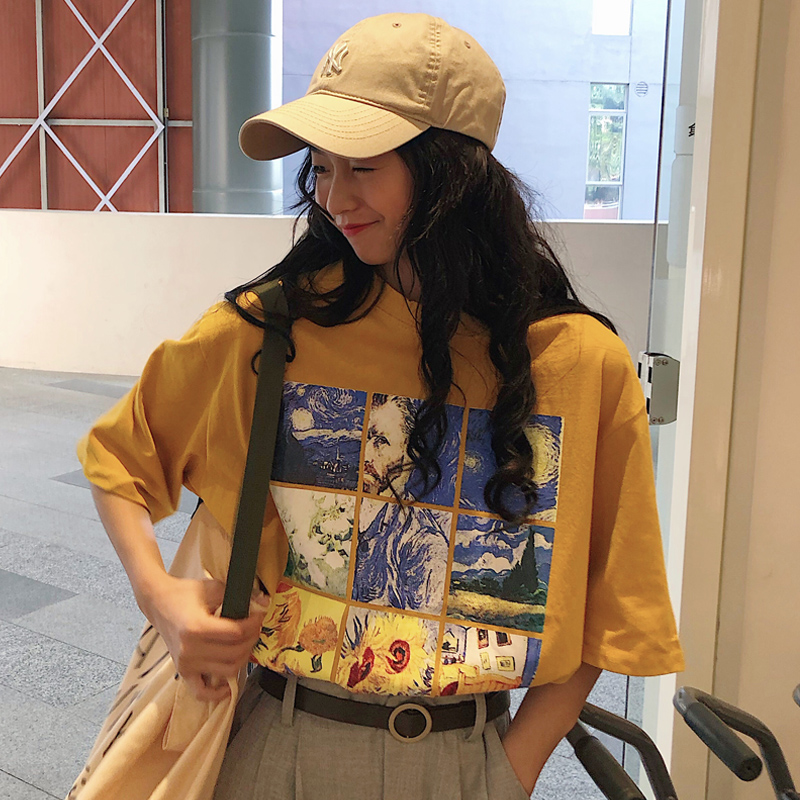 cec超火ins短袖t恤女港味2019韩版潮学生森系宽松原宿半袖上衣服在类目 女装/女士精品, T恤中 - 来自Buy2taobao.com提供专业的淘宝代购服务