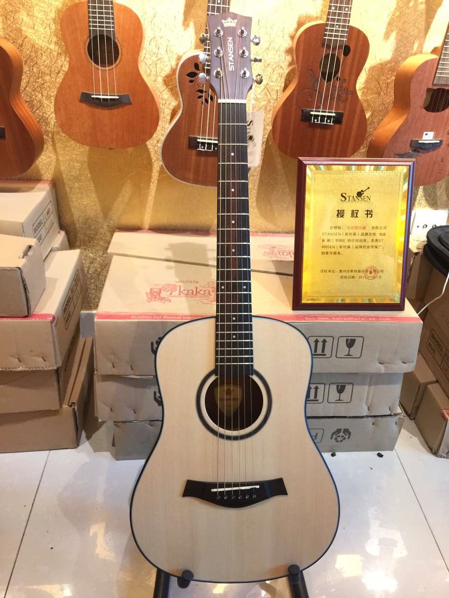 七弦舞乐器 斯坦森STANSEN T210 34寸面单旅行吉他 终身保修 旅行在类目 乐器/吉他/钢琴/配件, 西洋乐器, 西洋弦乐器, 吉他-民谣吉他中 - 来自Buy2taobao.com提供专业的淘宝代购服务